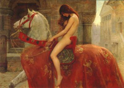 Lady Godiva art print by John Collier