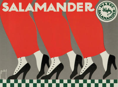Salamander, 1912 art print by Deutsch