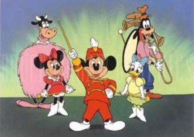 Mickey Mouse Club art print by Disney
