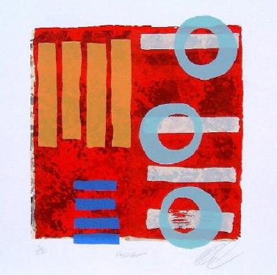 Red Port art print by Lee Crew