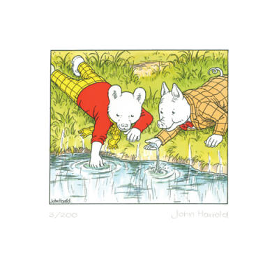 A Jolly Discovery art print by John Harrold
