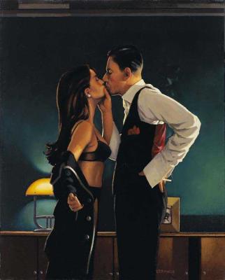 Pincer Movement art print by Jack Vettriano