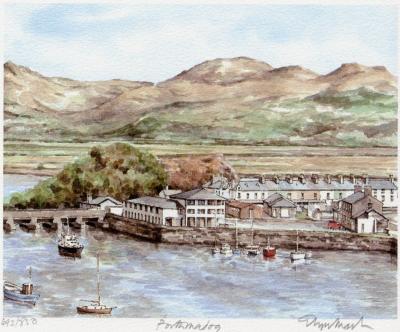 Porthmadog art print by Glyn Martin