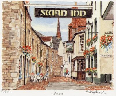 Stroud art print by Glyn Martin