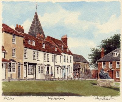 Westerham art print by Glyn Martin
