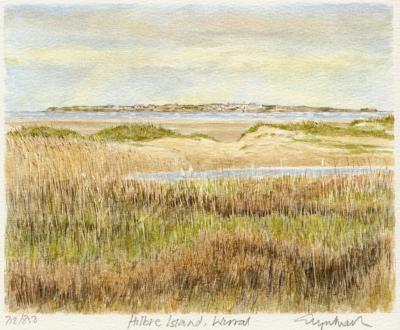 Hilbre Island - Wirral art print by Glyn Martin