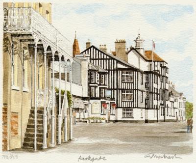 Parkgate art print by Glyn Martin
