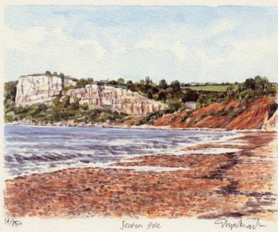 Seaton Hole art print by Glyn Martin