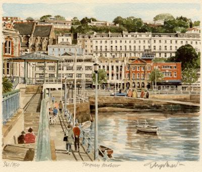 Torquay art print by Glyn Martin