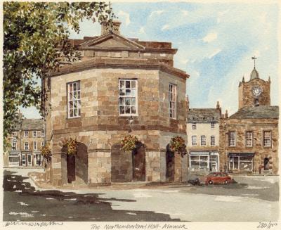 Alnwick - Northumberland Hall art print by Philip Martin