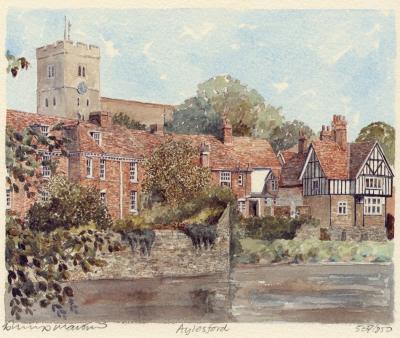 Aylesford art print by Philip Martin