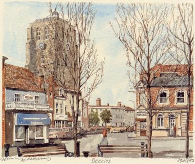 Beccles art print by Philip Martin