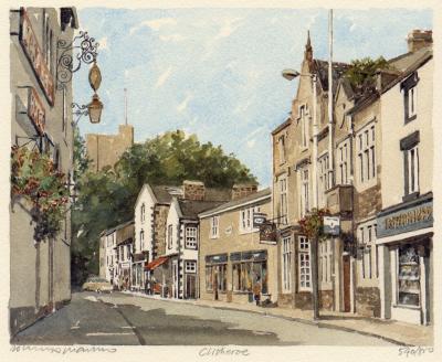 Clitheroe art print by Philip Martin