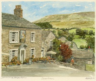 Downham art print by Philip Martin