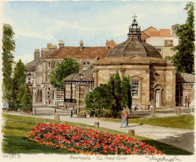 Harrogate - The Pump Room art print by Philip Martin