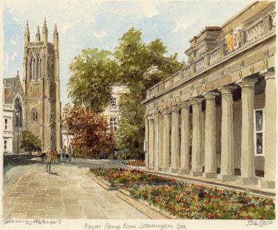 Leamington Spa - R. Pump House art print by Philip Martin