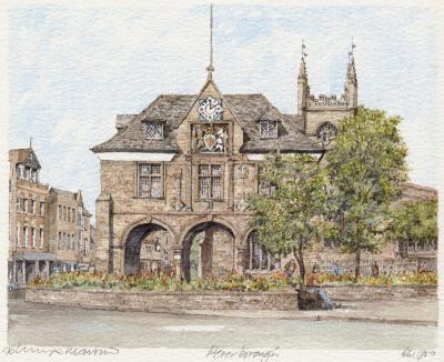 Peterborough art print by Philip Martin