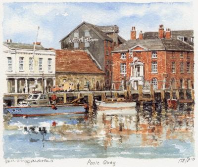 Poole - The Quay art print by Philip Martin