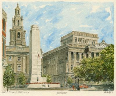 Preston art print by Philip Martin