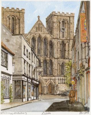 Ripon art print by Philip Martin
