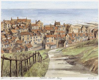 Robin Hood's Bay art print by Philip Martin