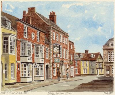 Shipston-on-Stour art print by Philip Martin