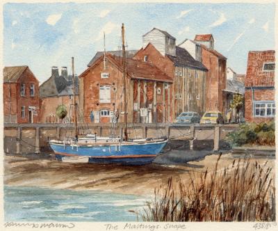 Snape - Maltings art print by Philip Martin