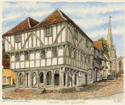 Thaxted art print by Philip Martin
