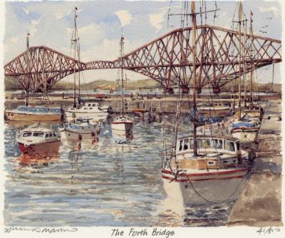 The Forth Bridge art print by Philip Martin