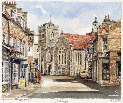 Uxbridge art print by Philip Martin