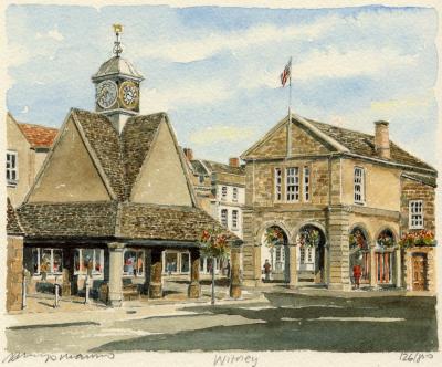 Witney art print by Philip Martin