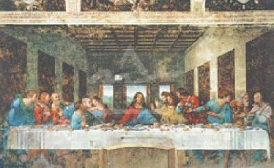 The Last Supper art print by Leonardo da Vinci