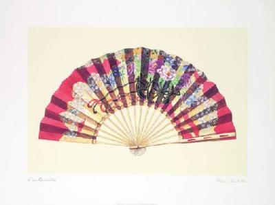 Flower Cart Fan art print by Lisa Danielle