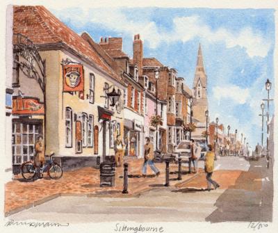 Sittingbourne art print by Philip Martin