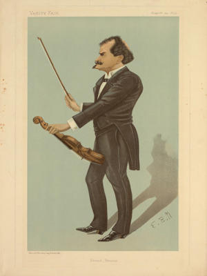 Eduard Strauss (Gouttelettes) art print by Anonymous