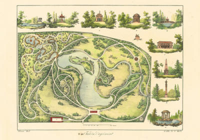 Garden Design I art print by Anonymous