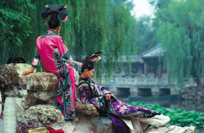 Garden of Fragrant Light art print by Basil Pao
