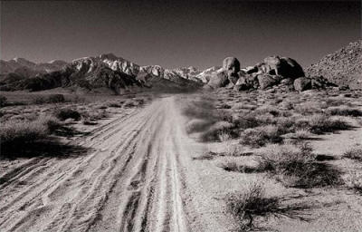Desert Landscape II art print by Chris Simpson