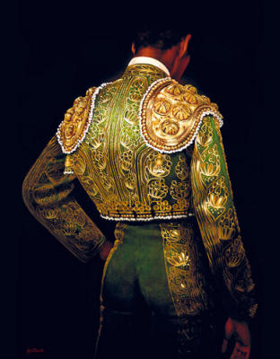 The Matador - Hoja art print by Christian Gaillard
