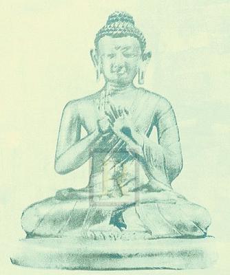 Temple VI art print by Hedy Klineman