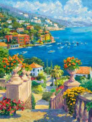 Summer Cove art print by Julian Askins