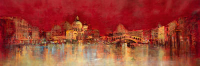Venice At Night art print by Kemp
