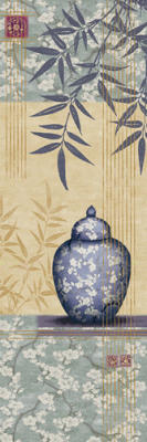 Bamboo And Blossom I