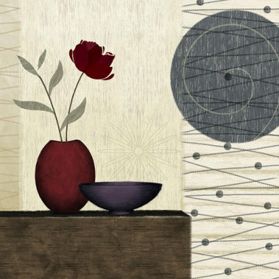 Soliflore I art print by Linda Wood