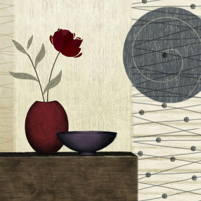 Soliflore I art print by Linda Wood