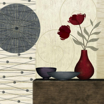 Soliflore II art print by Linda Wood