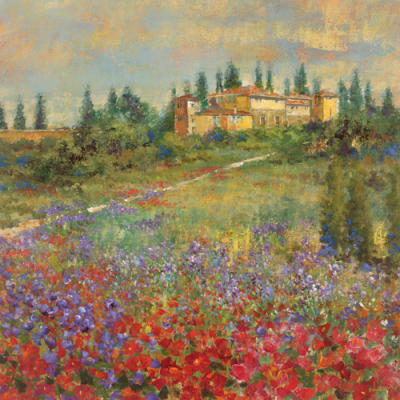 Provencal Village XI art print by Longo