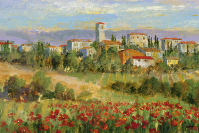 Tuscan Spring I art print by Longo