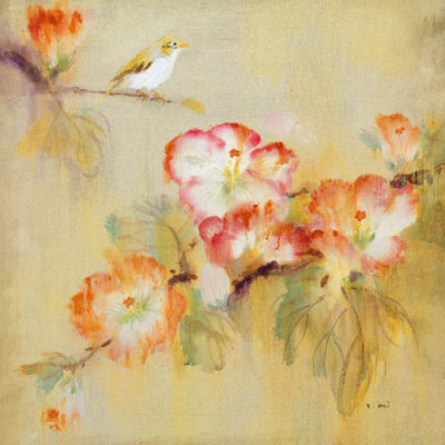 Hibiscus After The Rain I art print by Mei