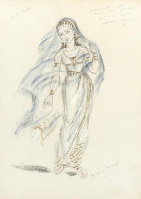 Designs For Cleopatra LII art print by Oliver Messel